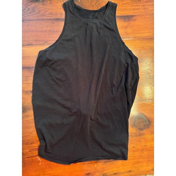 Lululemon Goal Up Tie Back Tank Sz 8 Black - Picture 2 of 5